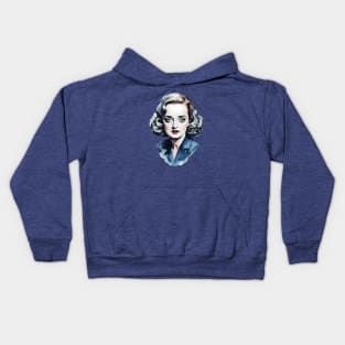 Bette Davis Kids Hoodie